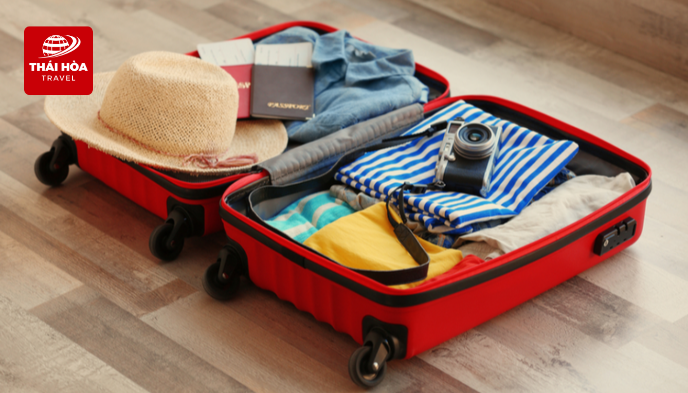 Chuẩn bị hành lý cho chuyến đi