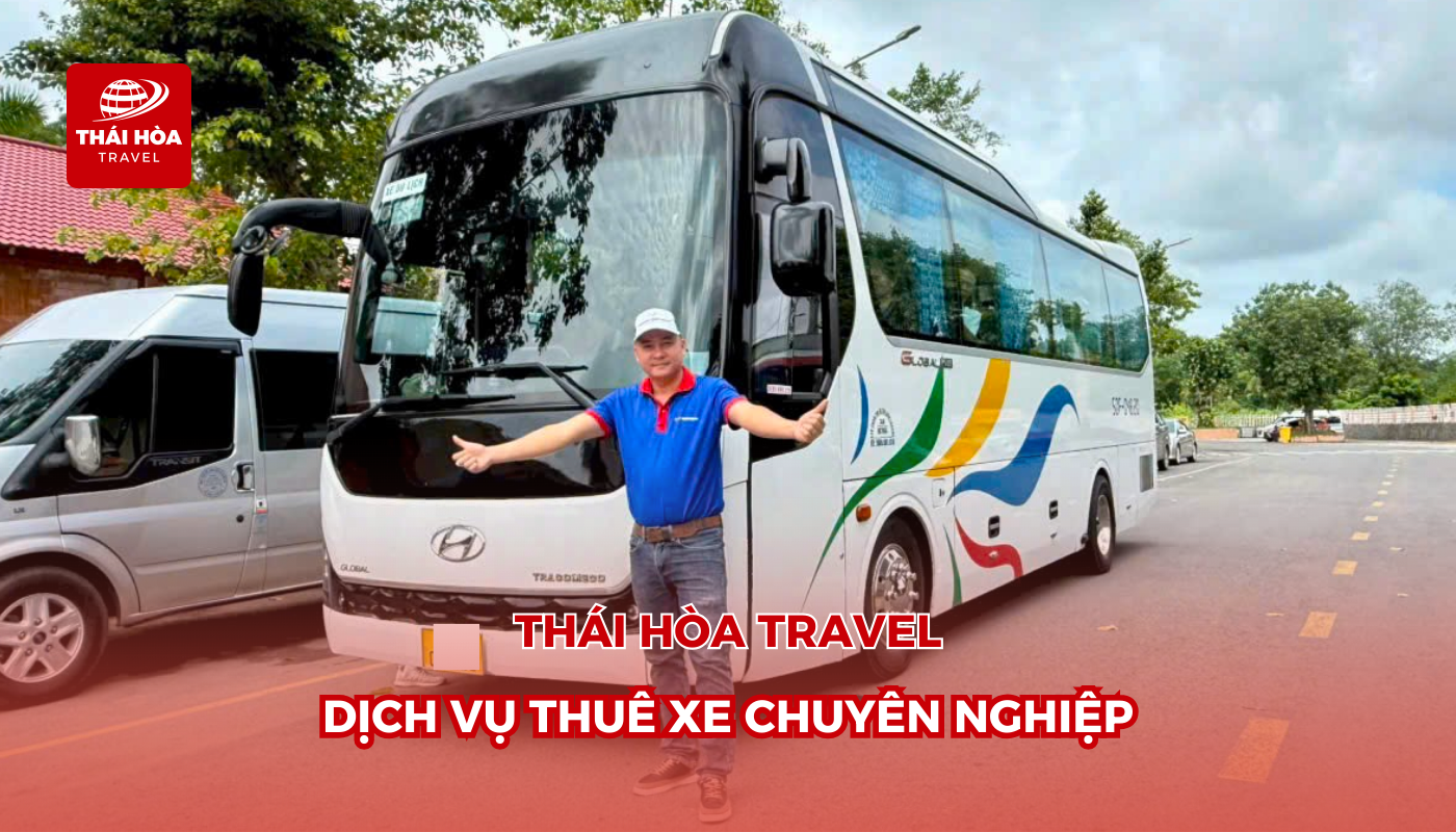 Thái Hòa Travel tự hào là đơn vị cung cấp dịch vụ thuê xe chuyên nghiệp