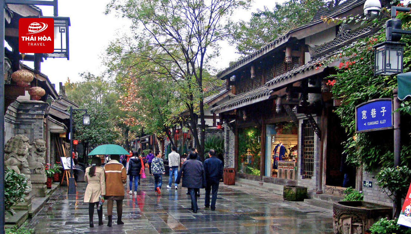 Khu Kuanzhai - Giao thoa văn hóa & ẩm thực Thành Đô