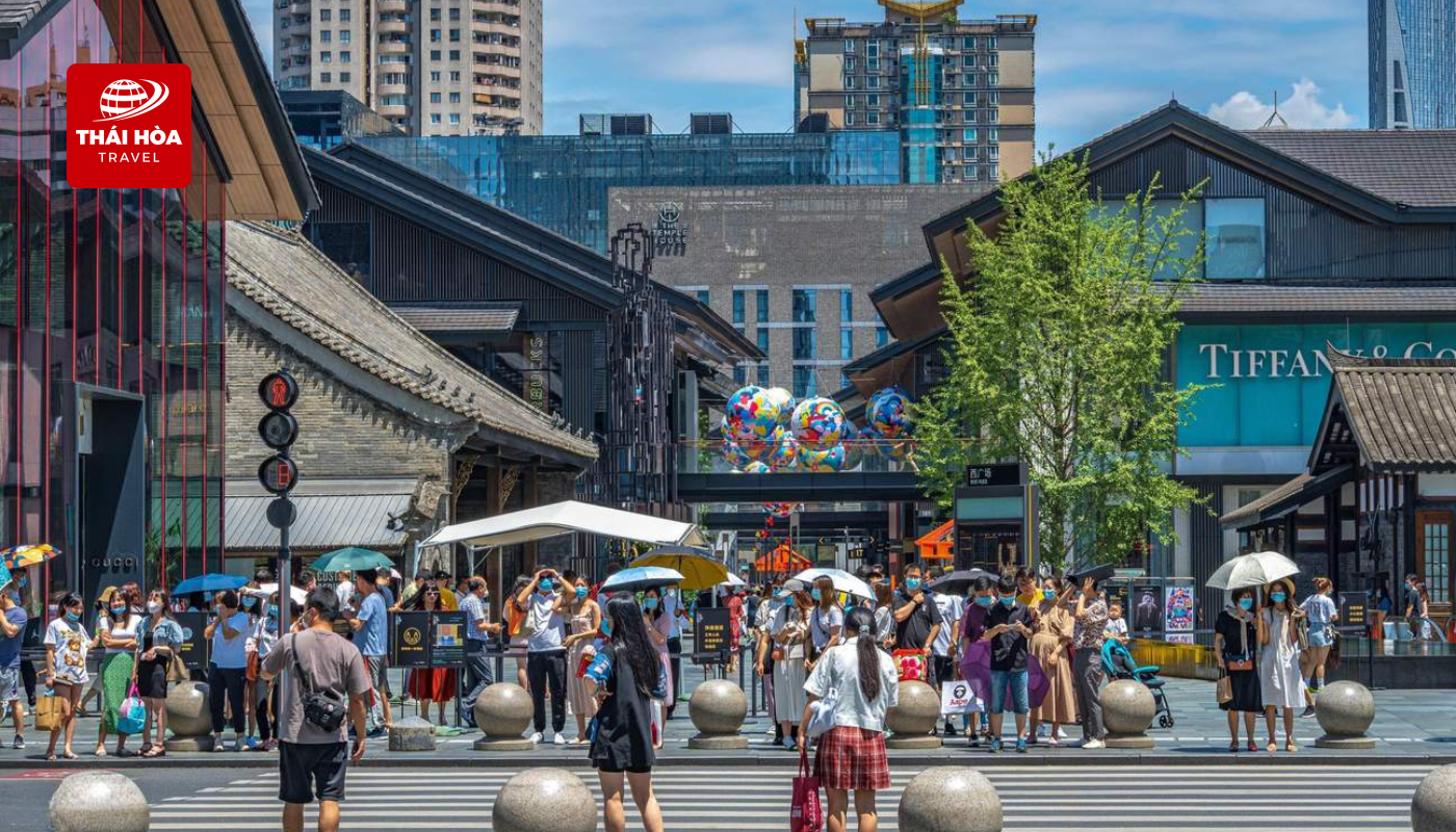 Xuân Hy Lộ - Tuyến phố sầm uất Thành Đô