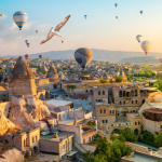 Ngắm khinh khí cầu tại Cappadocia