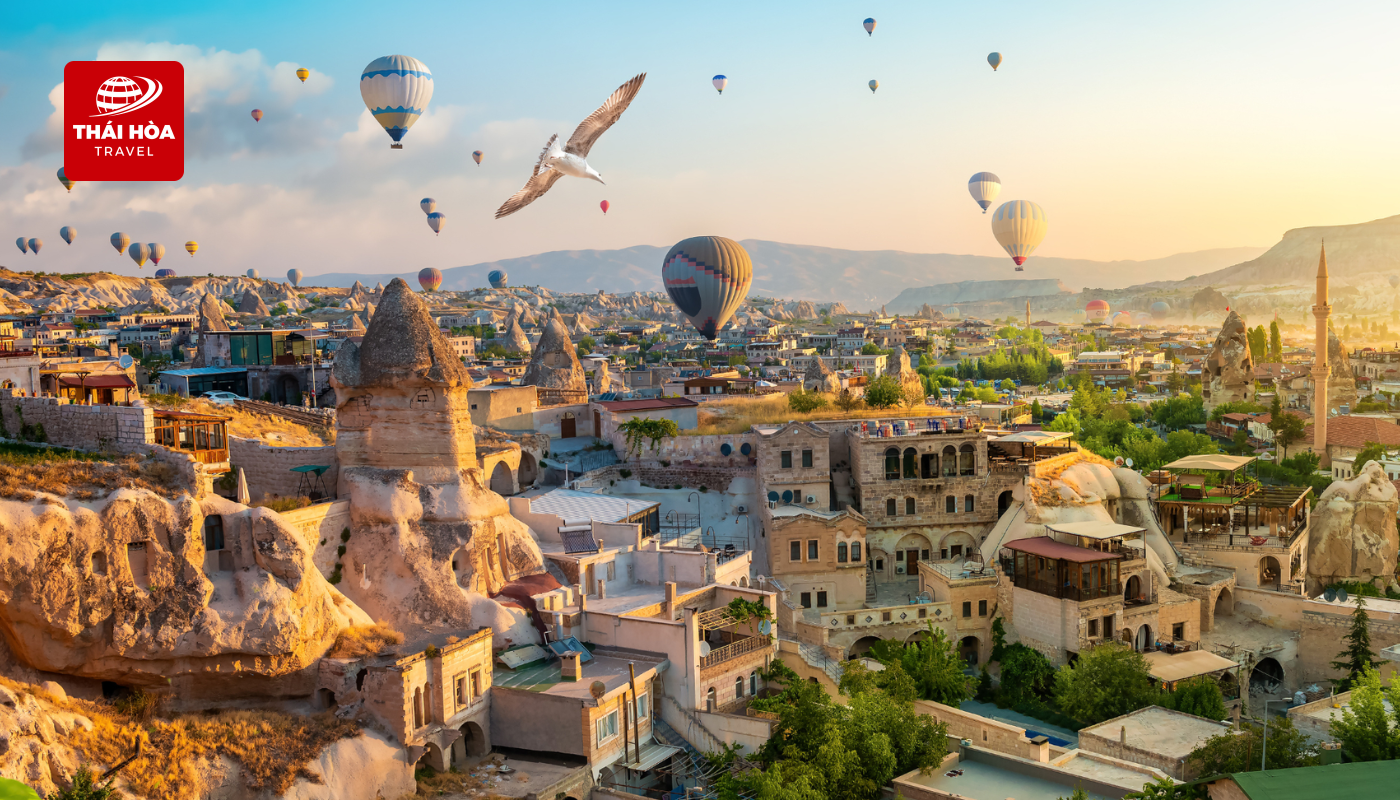 Khinh khí cầu tại Cappadocia
