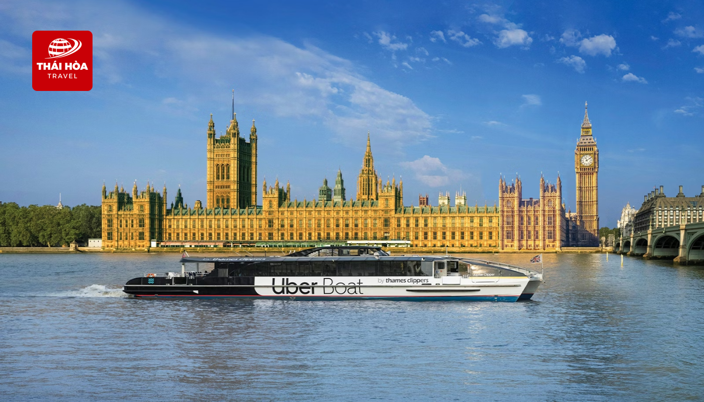 Du thuyền Sông Thames qua trung tâm London