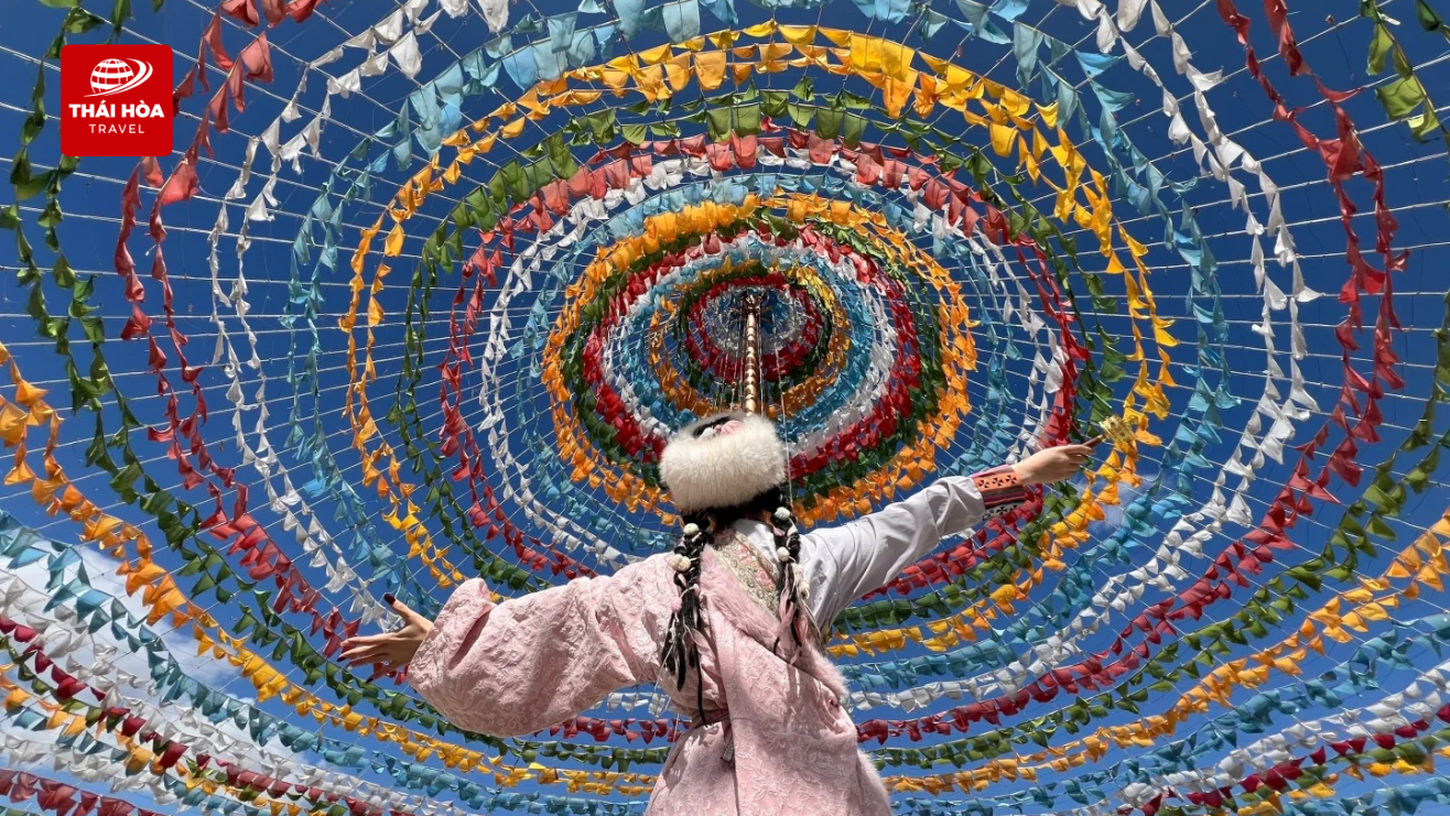 Rừng cờ cầu nguyện Lungta Shangrila