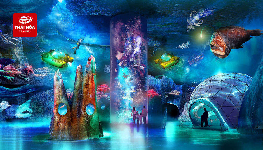Thủy cung Sea Aquarium Singapore