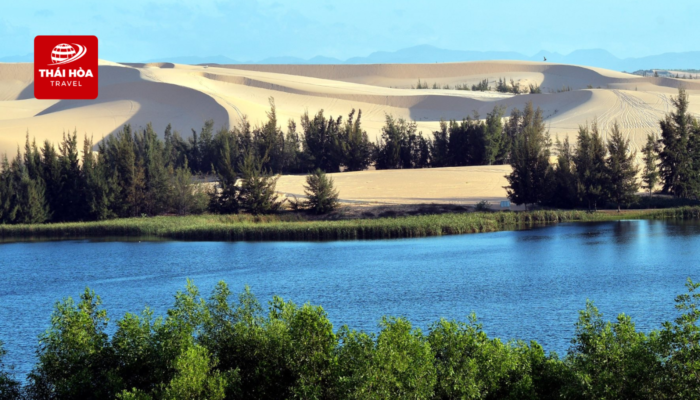 Bàu Trắng: Điểm đến được ví như “tiểu sa mạc Sahara”
