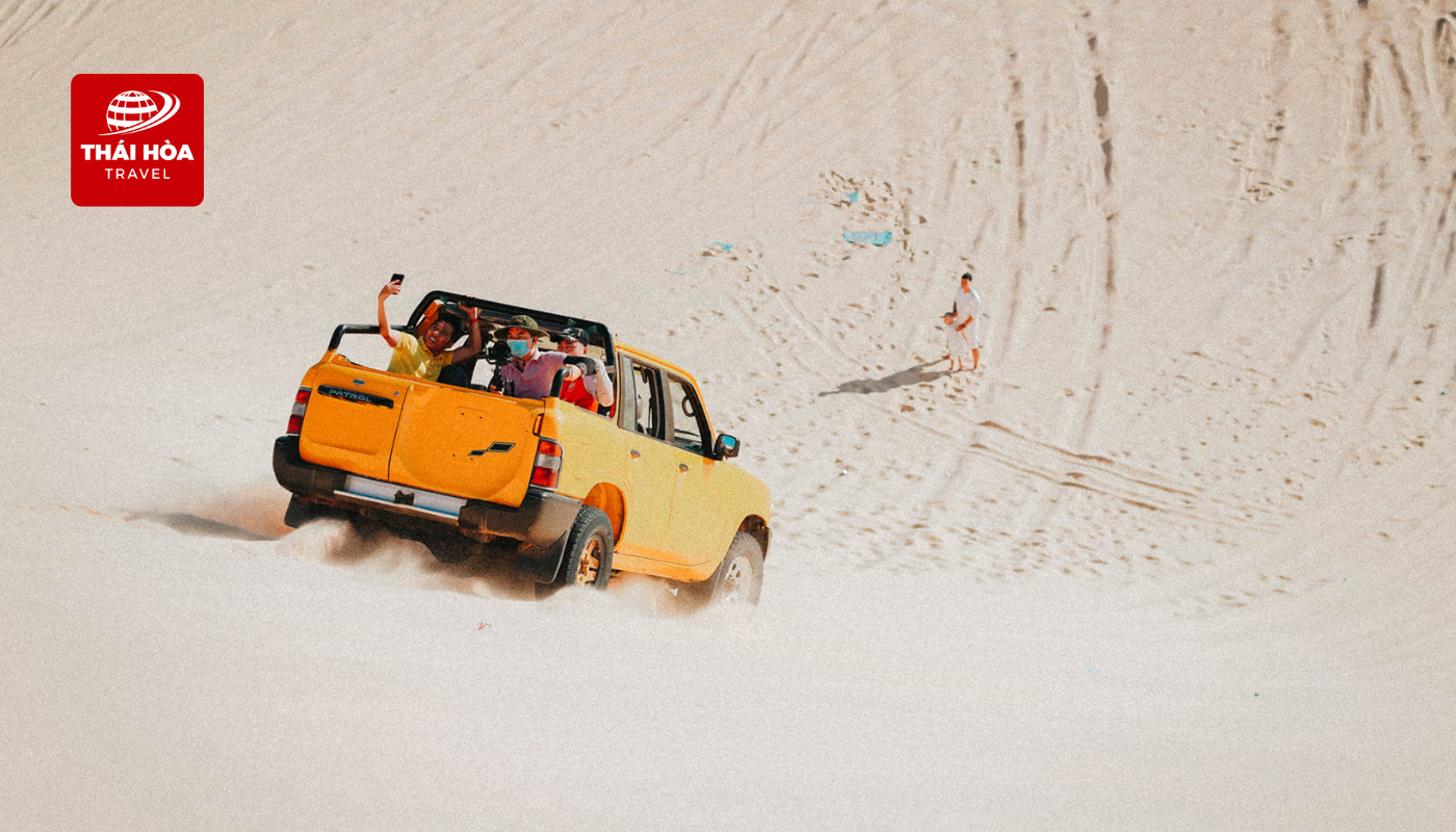 Bàu Trắng: Được mệnh danh là “Tiểu sa mạc Sahara” của Bình Thuận