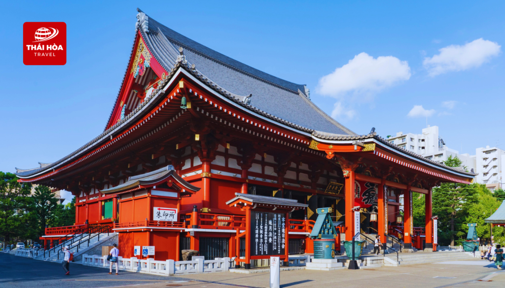 Chùa Asakusa - Ngôi chùa cổ nhất Tokyo