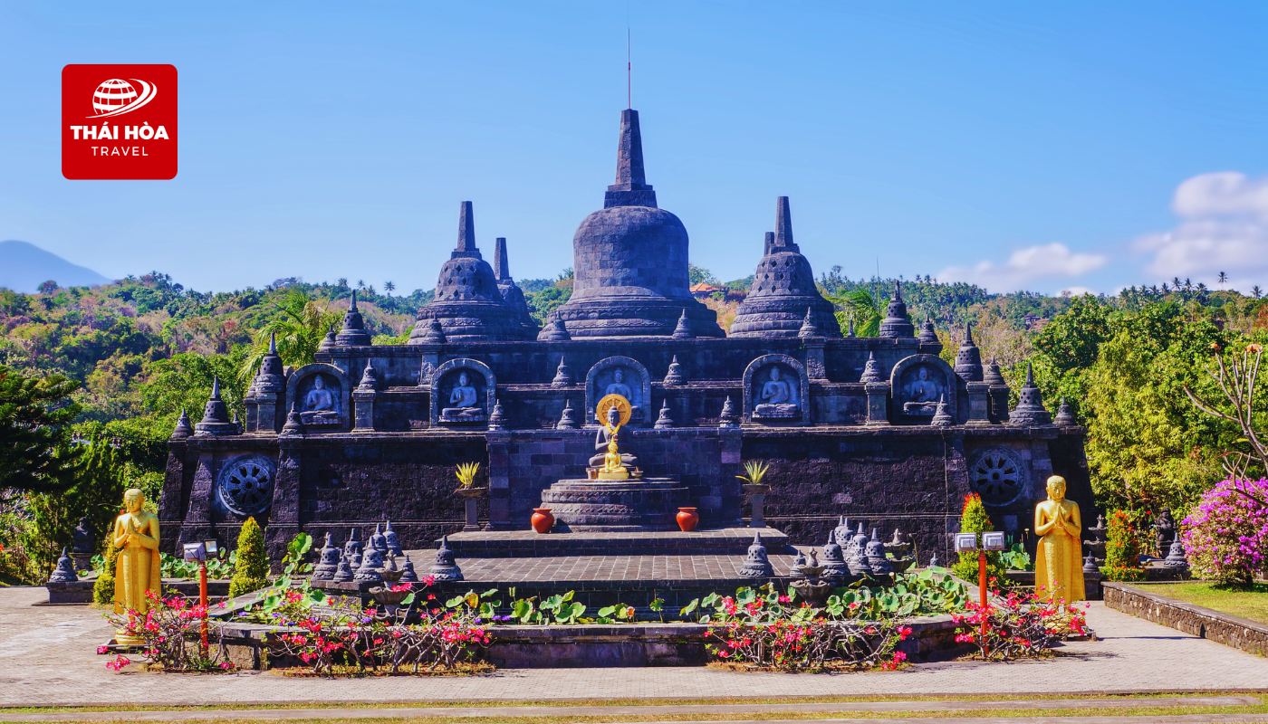 Chùa Maha Vihara Duta - Một trong những ngôi chùa Phật giáo lớn nhất Đông Nam Á