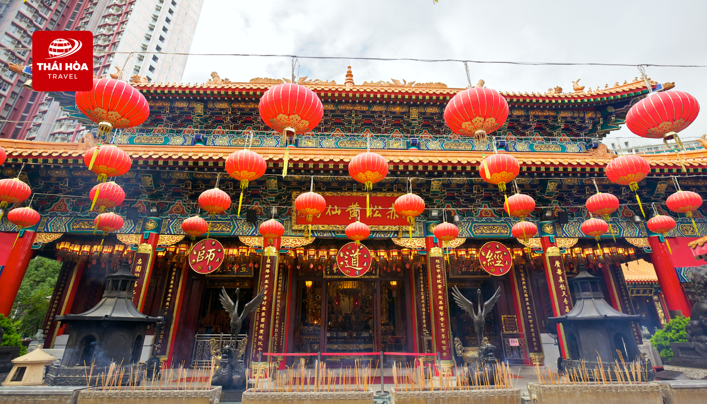 Chùa Wong Tai Sin nổi tiếng "cầu gì được nấy"