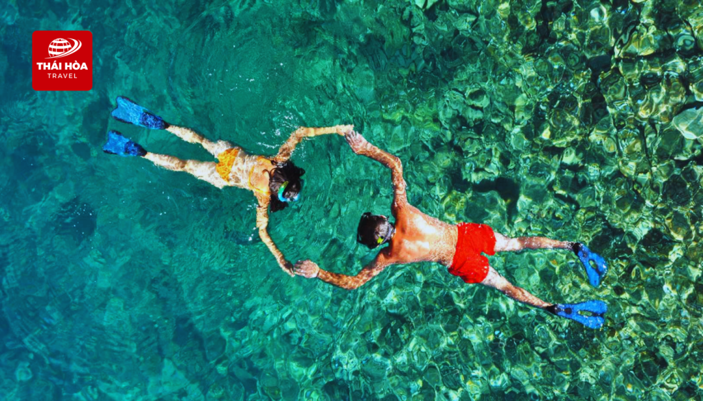 Đoàn sẽ di chuyển bằng cano ra đảo Coral