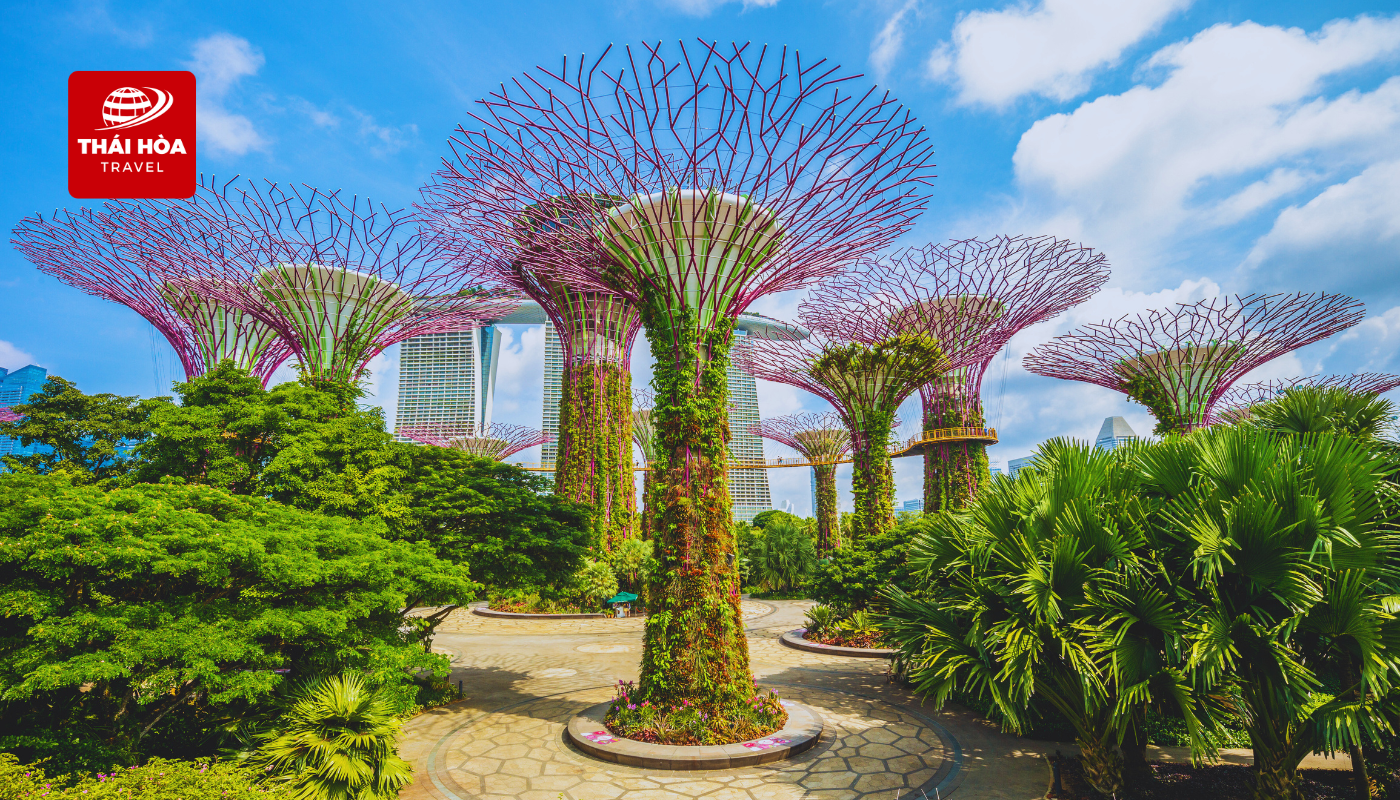 Gardens by the Bay - Quần thể vườn sinh thái nhân tạo
