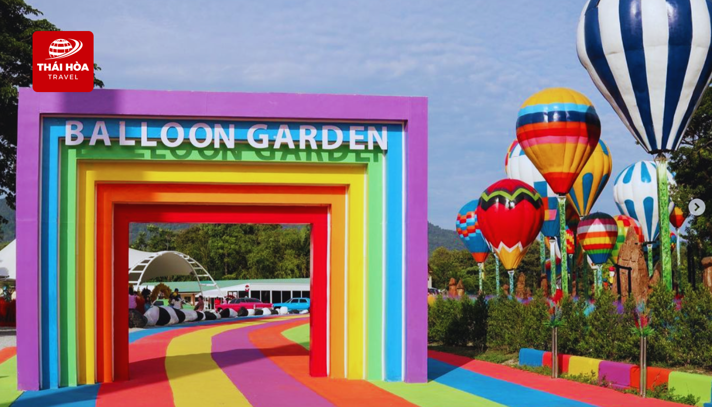 Balloon Garden - Gợi nhớ đến Cappadocia của Thổ Nhĩ Kỳ