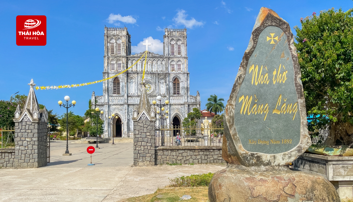 Nhà thờ Mằng Lăng: Công trình mang đậm dấu ấn kiến trúc Gothic châu Âu