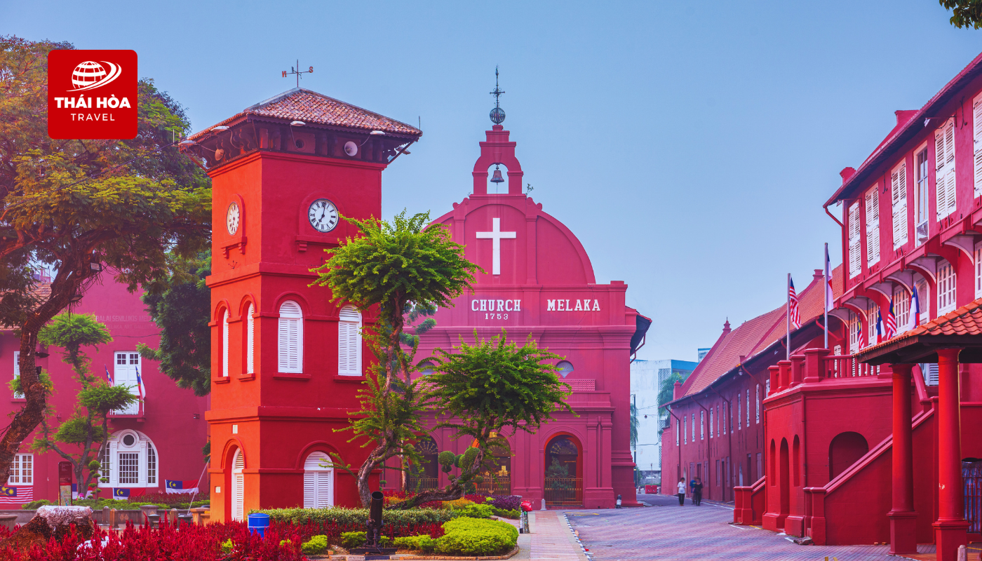 Quảng trường Hà Lan - Điểm đến không thể bỏ lỡ khi đến Malacca