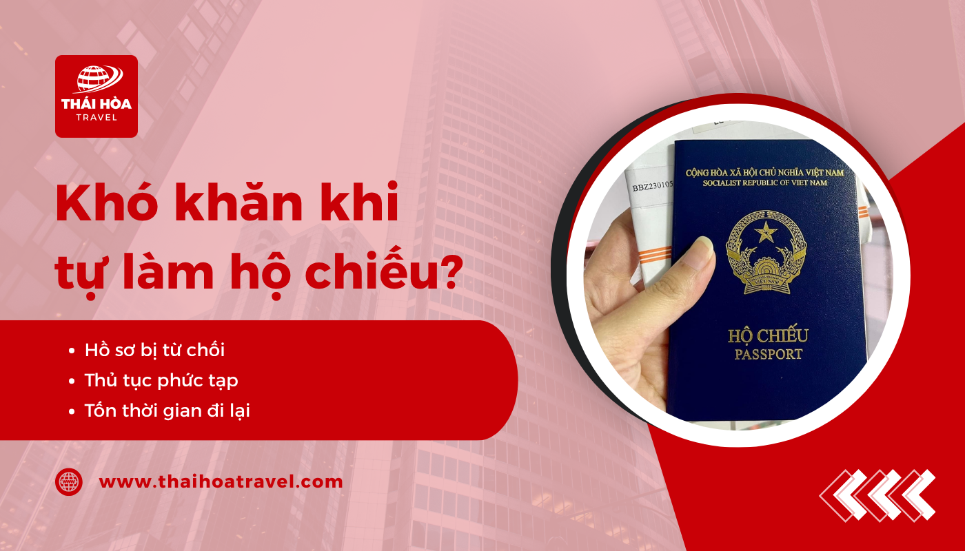 Tự làm hộ chiếu không chỉ mất thời mà còn đối mặt với rủi ro sai sót