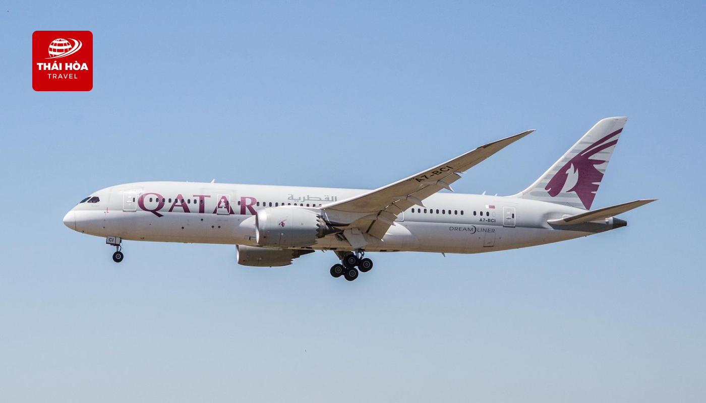 Thái Hòa Travel hỗ trợ thủ tục chuyến bay QR975 của hãng hàng không Qatar Airways