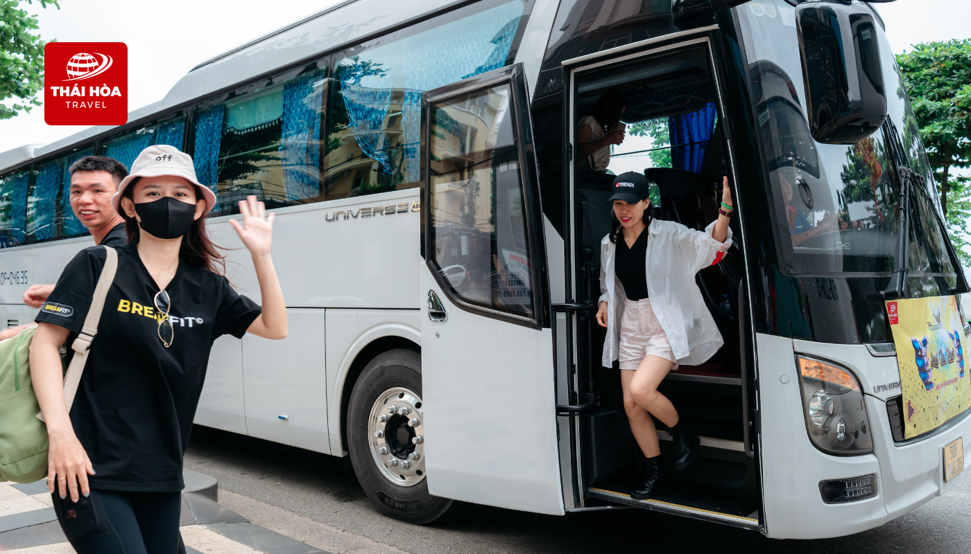 Tại Thái Hòa Travel, toàn bộ xe đều là đời mới, được kiểm tra và bảo dưỡng định kỳ