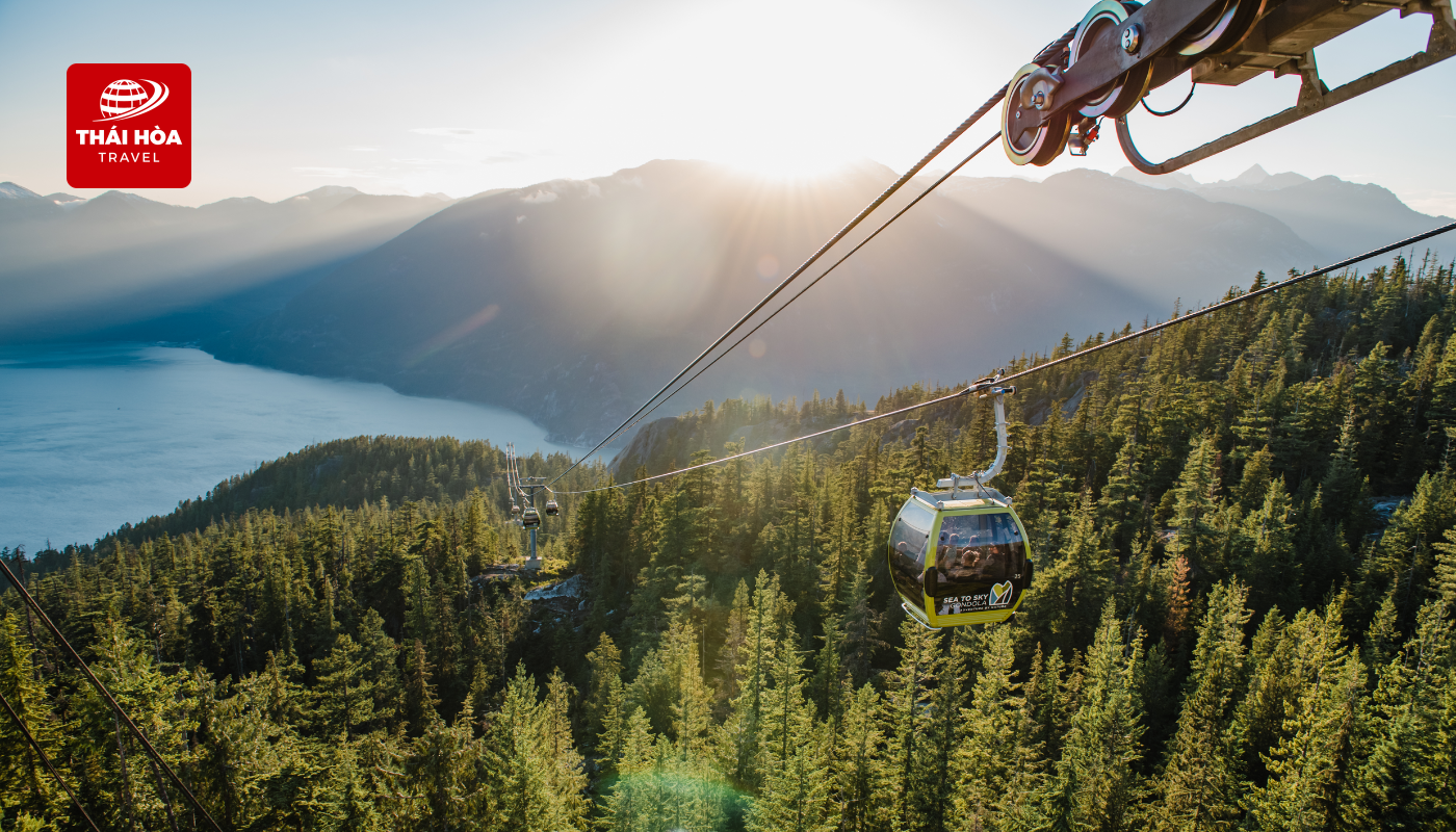 Cáp treo Sea to Sky Gondola