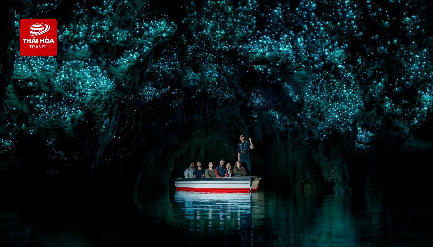 Hang động Waitomo Glowworm