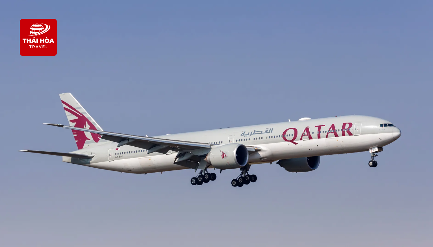 Thái Hòa Travel hỗ trợ thủ tục chuyến bay QR975 của hãng hàng không Qatar Airways