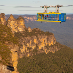 Scenic Cableway: Tuyến cáp treo đưa du khách qua các vách đá sa thạch