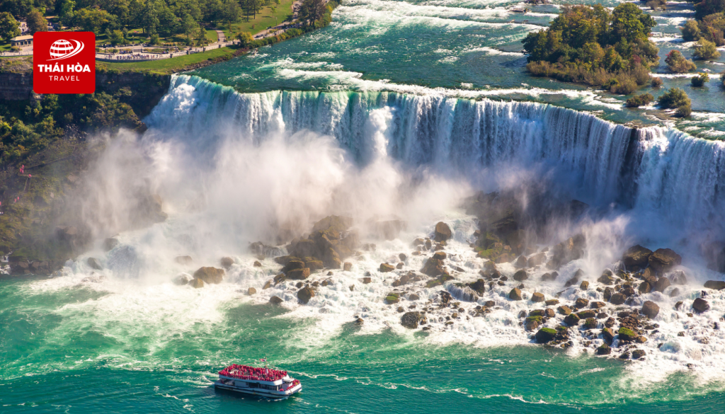 thác Niagara - Một trong những thác nước có lưu lượng lớn nhất thế giới