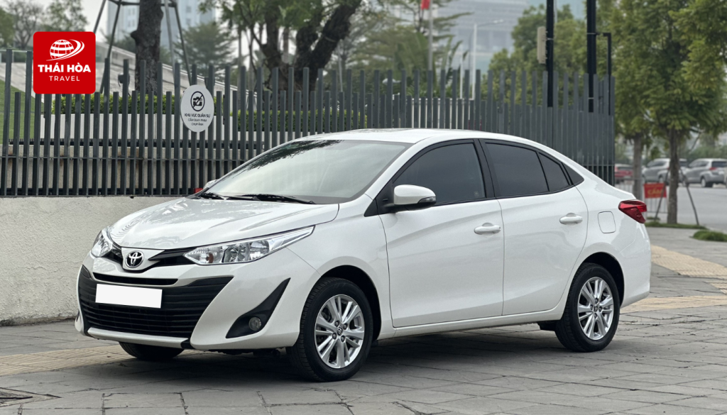Xe 4 chỗ Toyota Vios có thiết kế lịch lãm và hiện đại