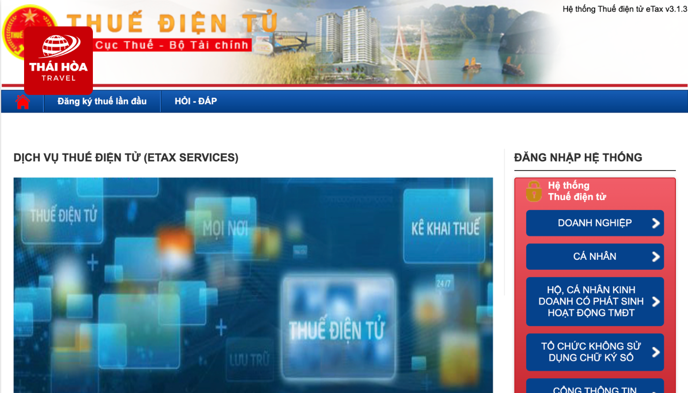 Hướng dẫn tra cứu nợ thuế thu nhập cá nhân online nhanh chóng, chính xác 3 Truy cập vào cổng thuế điện tử