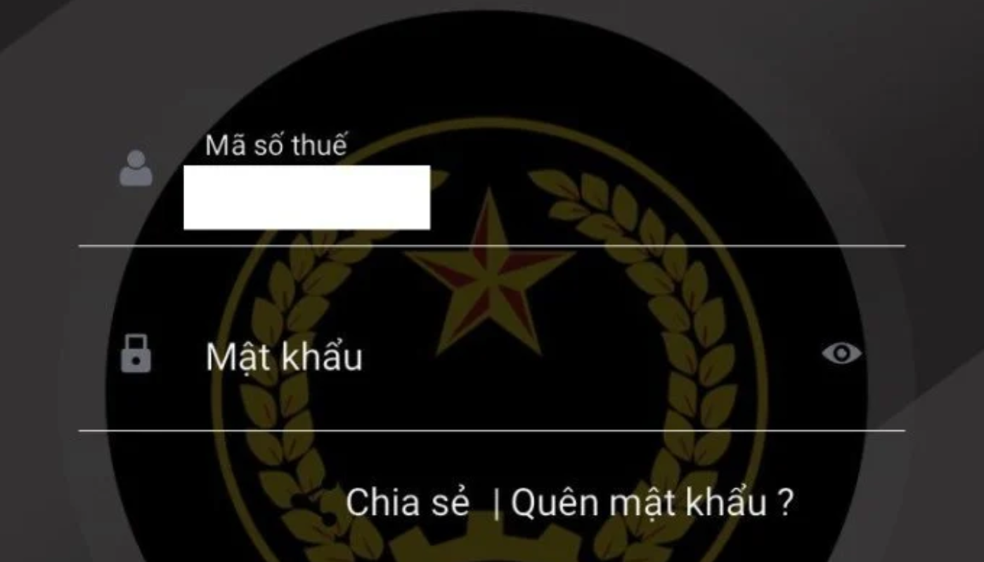 Đăng nhập ứng dụng eTax Mobile bằng tài khoản thuế hoặc định danh điện tử
