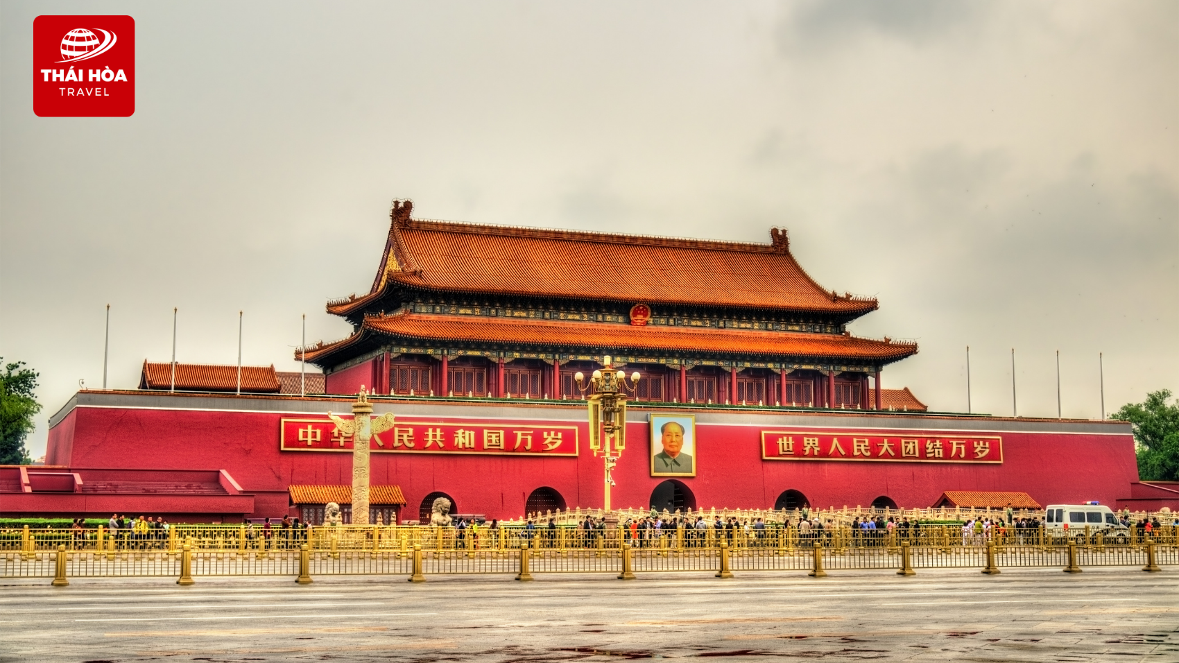 Khung cảnh Quảng trường Thiên An Môn và Tử Cấm Thành (Cố Cung)