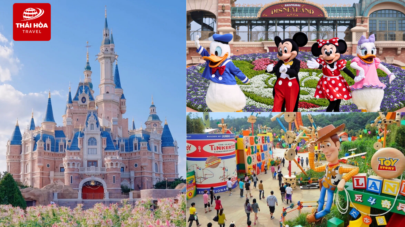 Hình ảnh của khu vui chơi Disneyland Thượng Hải