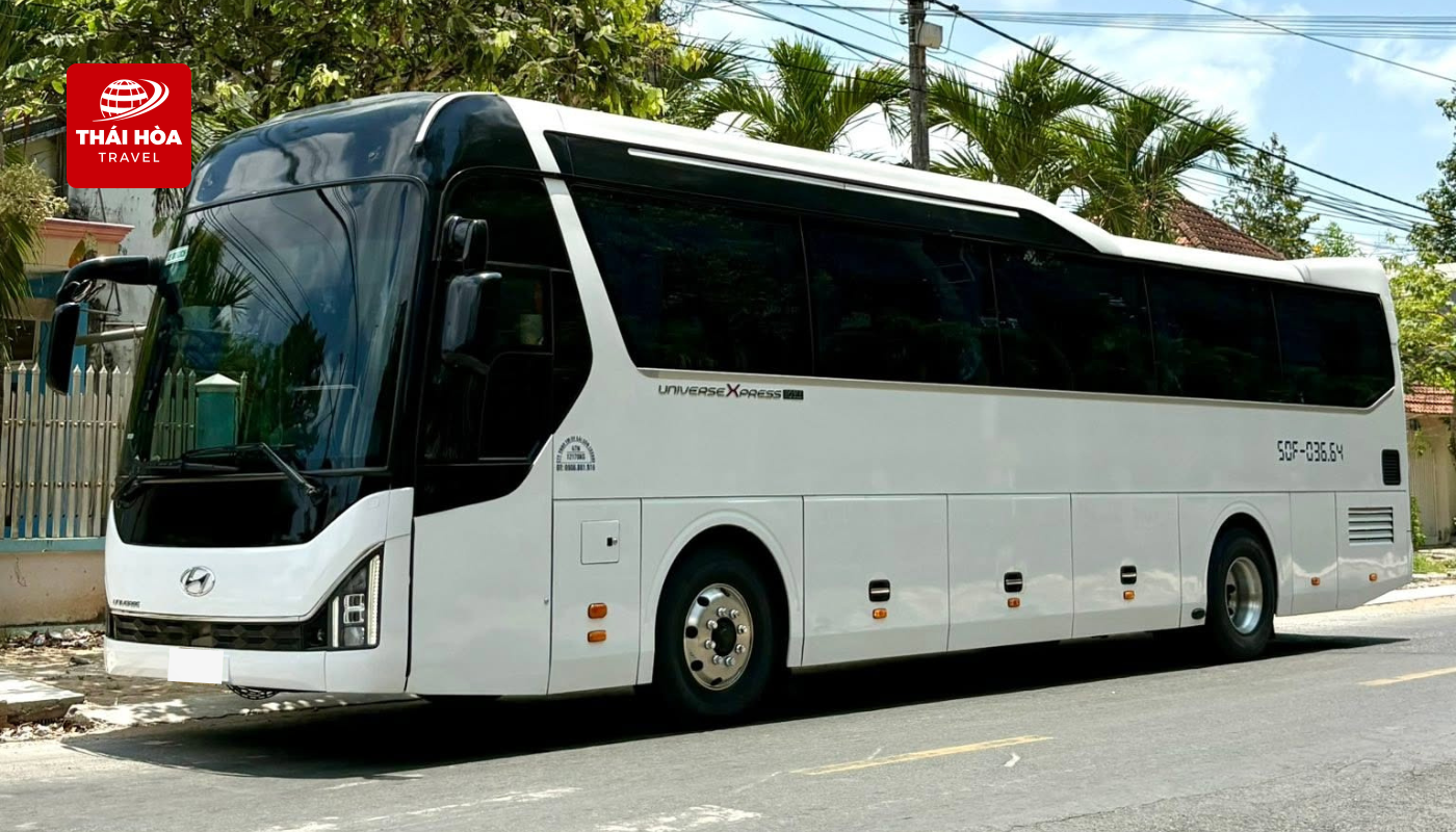 Xe 45 chỗ được thiết kế dành cho đoàn lớn từ 35 - 44 hành khách