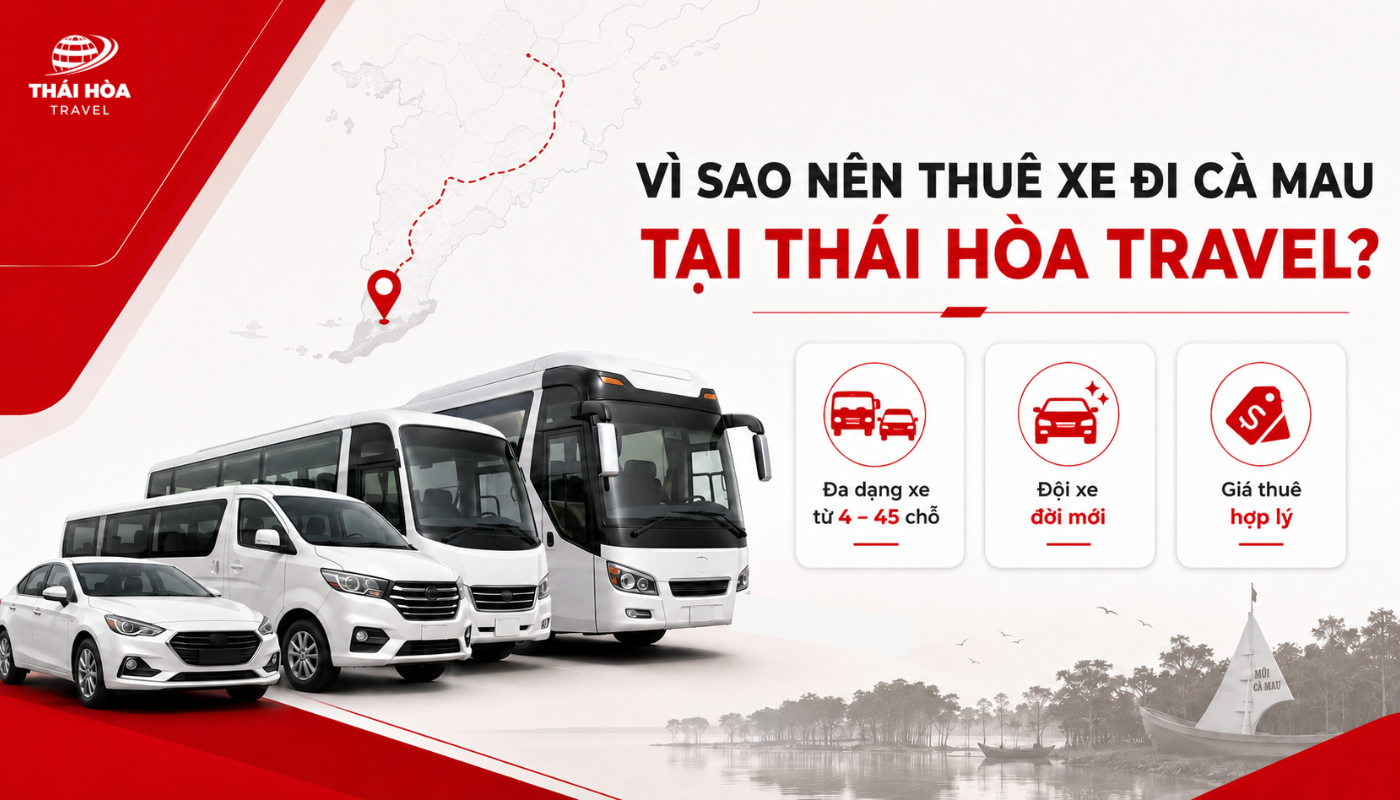 Thái Hòa Travel không chỉ cung cấp đa dạng dòng xe mà còn chú trọng đến sự an toàn, thoải mái