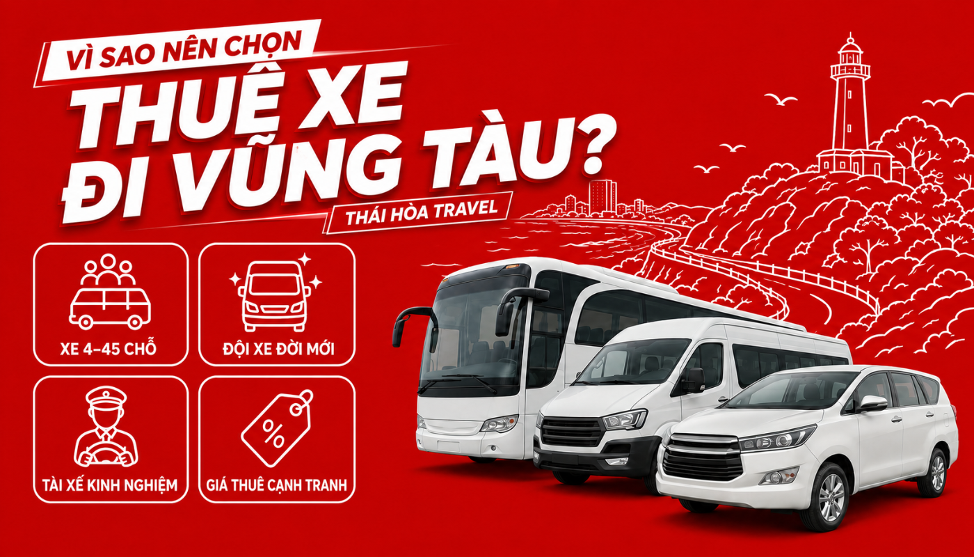 Thái Hòa Travel - Đơn vị cho thuê xe du lịch uy tín, chuyên nghiệp
