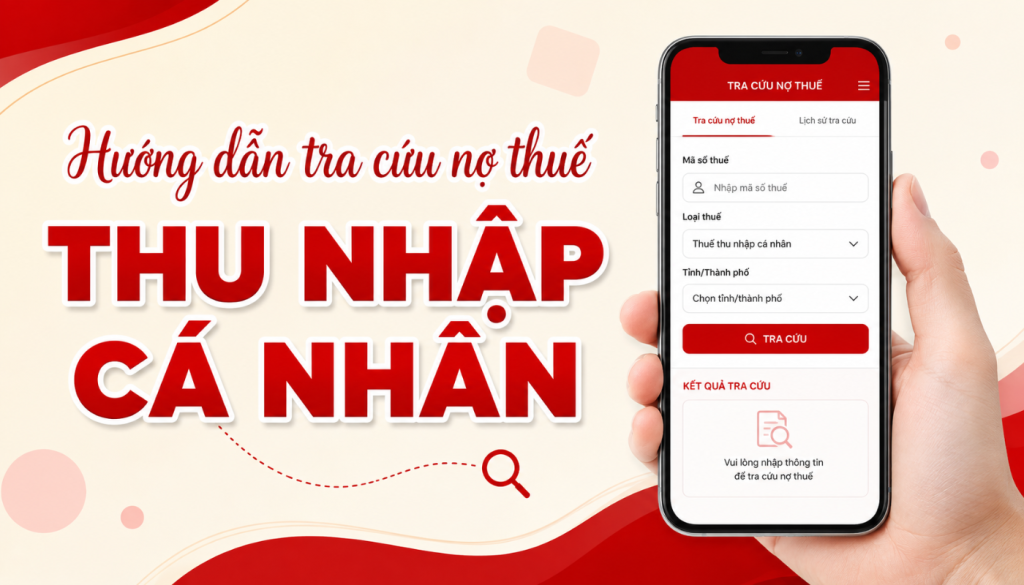 Hướng dẫn tra cứu nợ thuế thu nhập cá nhân online nhanh chóng, chính xác