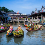 Chợ nổi bốn miền Pattaya nổi tiếng tại Thái Lan