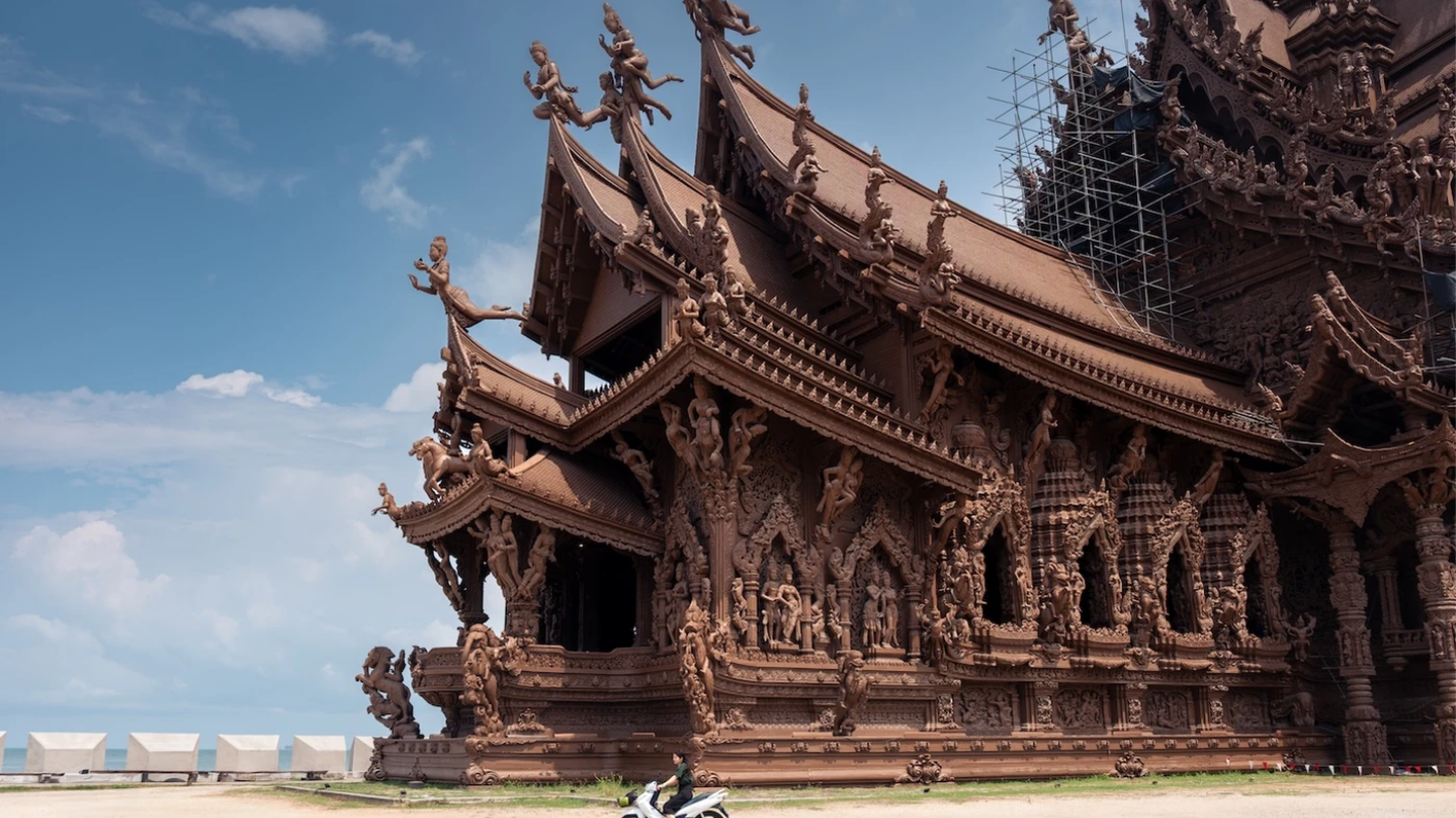 Du lịch Thái Lan tháng 10: Kinh nghiệm, chi phí & lịch trình gợi ý 14 Khung cảnh tại Sanctuary of Truth (Thái Lan)