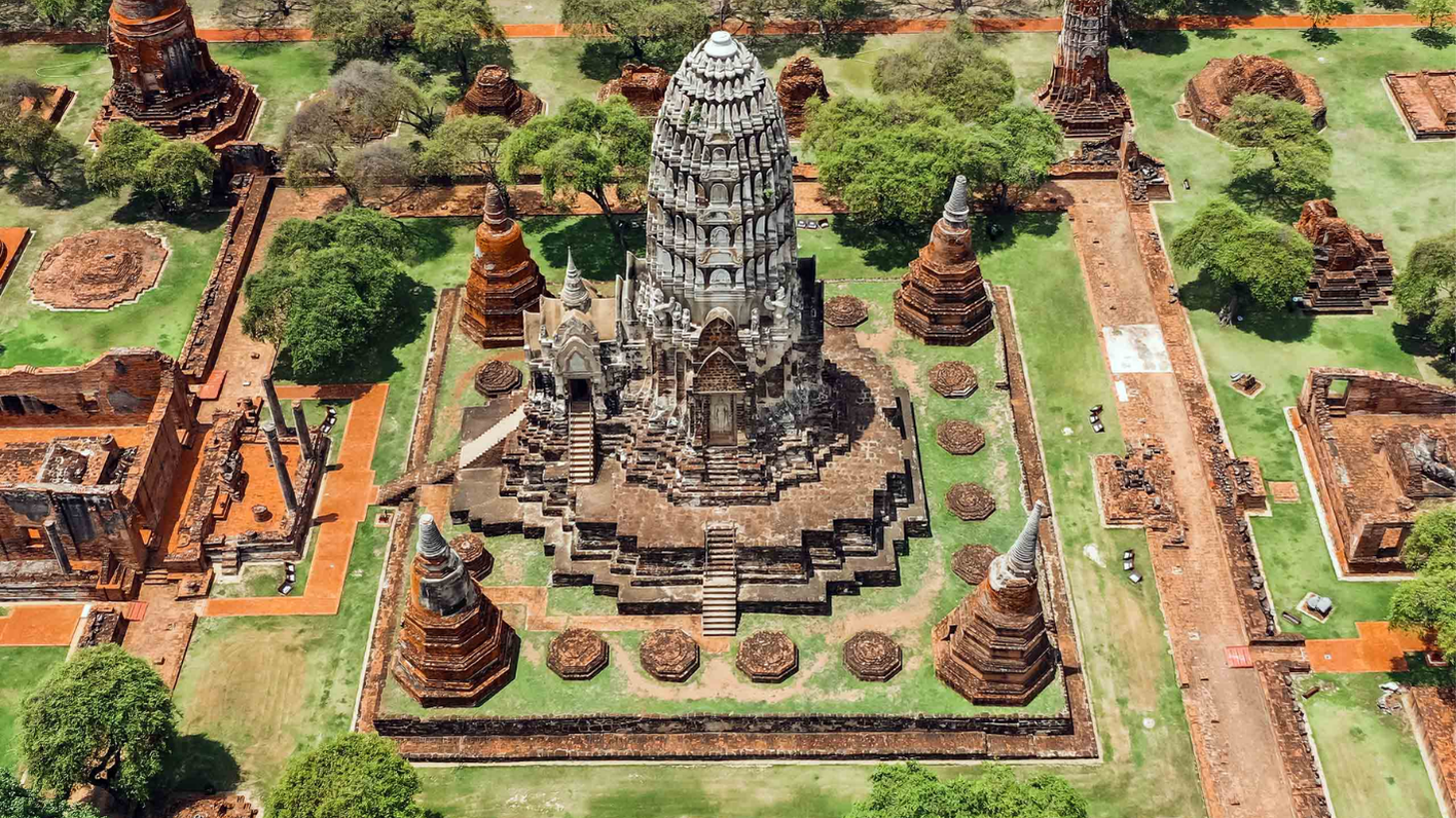 Du lịch Thái Lan tháng 10: Kinh nghiệm, chi phí & lịch trình gợi ý 8 Khung cảnh của Công viên lịch sử Ayutthaya tại Thái Lan